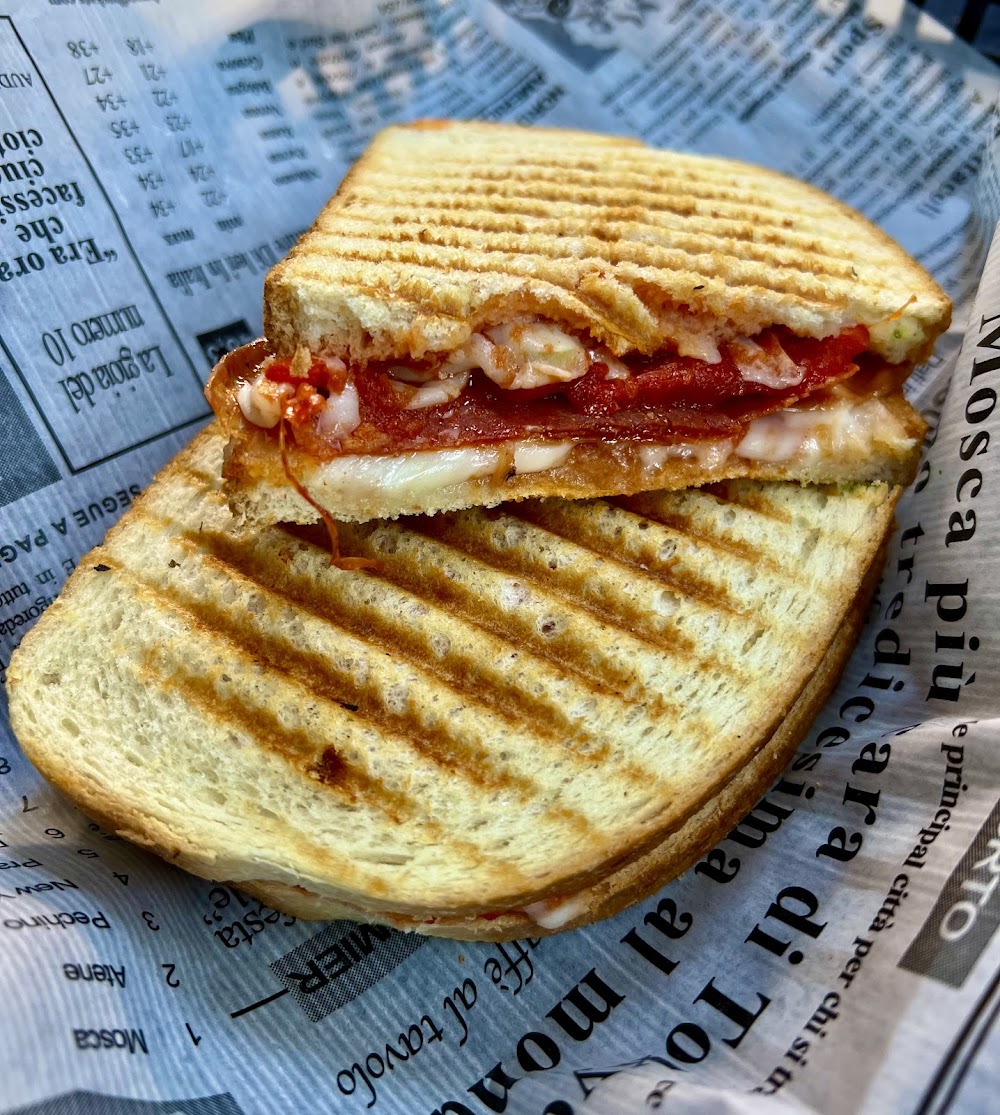 Aquino’s Deli signature dishes The Italian Sub
Hot Pastrami Sandwich
Potato Salad
